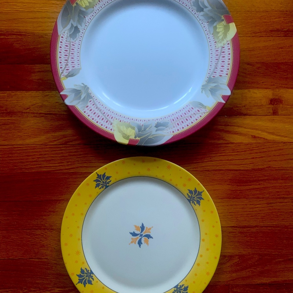 2 Big Server Plates In Ceramic. Almost New. Server Ware. - Picture 4 of 4